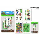 Minecraft Fight album de stickere 200 bucăți