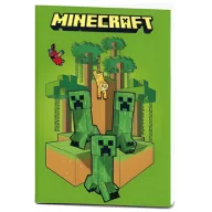 Minecraft Creepers Caiet A5 cu pătrățele