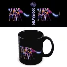 Fetele Kpop la vânătoare de demoni Black ceașcă de porțelan 315 ml (11 oz) în cutie cadou