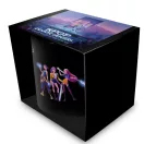 Fetele Kpop la vânătoare de demoni Black ceașcă de porțelan 315 ml (11 oz) în cutie cadou