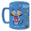 Fetele Kpop la vânătoare de demoni Derpy cană din porțelan cu husă de pluș detașabilă 440 ml (15,5 oz) în cutie cadou