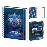  Fetele Kpop la vânătoare de demoni Derpy Notițe spirala 3D, caiet liniat A5