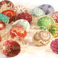 Paște Eggs & Hay set de șervețele 20 bucăți 33x33 cm