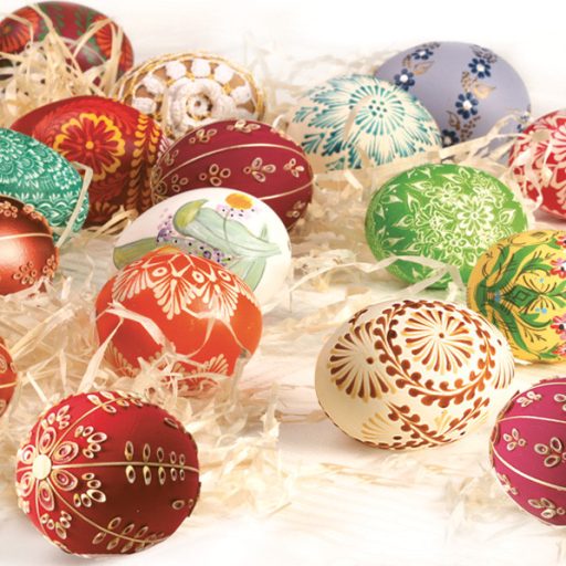 Paște Eggs & Hay set de șervețele 20 bucăți 33x33 cm