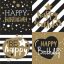 La mulți ani Golden Șervețel decorativ Happy Birthday 20 buc 33x33 cm