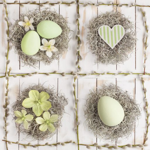 Paște Pastel Collage șervețel 20 buc 33x33 cm