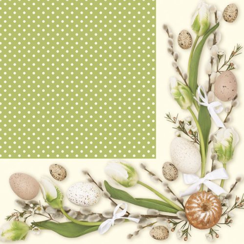 Paște Green Frame șervețel 20 buc 33x33 cm