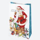 Crăciun Wishes sac cadou din hârtie 16x24x7 cm