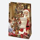 Crăciun Wishes sac cadou din hârtie 16x24x7 cm