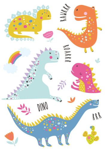 Dinozaur Roar Mapă elastică A/4