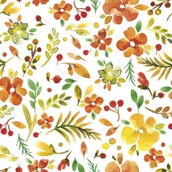   Floare Watercolour Millefleur șervețel 20 bucăți 33x33 cm