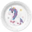 Unicorn Magical farfurie de hârtie 8 buc 22,7 cm