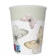 Fluture Light pahar de hârtie 8 buc 250 ml