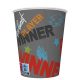 Gamer Joystick pahar de hârtie 8 bucăți 250 ml