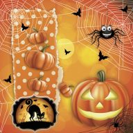 Halloween Scary șervețel, set de 20, 33x33 cm
