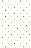 Colorat Pastel Dots față de masă din hârtie 120x180 cm