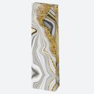 Colorat Colorful Sacoșă de hârtie pentru vin cu model de marmură 10,5x33x8,5 cm