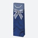 Colorat Bow sac de hârtie pentru vin 10,5x33x8,5 cm