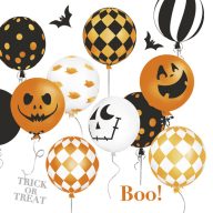 Halloween Scary Balloons şerveţel 20 buc 33x33 cm