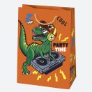 Colorat Party Pungă cadou de hârtie pentru băieți, 23x32x11 cm