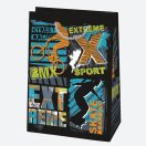 Colorat Party Pungă cadou de hârtie pentru băieți, 23x32x11 cm