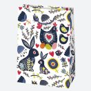 Paște Bunnies sacoșă de cadou din hârtie 23x32x11 cm
