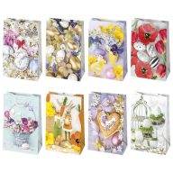 Paște Eggs sac cadou din hârtie 16x24x7 cm