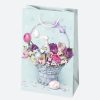 Paște Eggs sac cadou din hârtie 16x24x7 cm