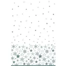 Crăciun Silver Stars față de masă de hârtie 120x180 cm