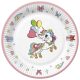 Unicorn Colourful farfurie de hârtie 8 buc 22,7 cm