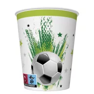 Fotbal With Stars pahar de hârtie 8 bucăți 250 ml