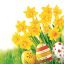 Paște Bunch of Daffodils șervețel 20 buc 25x25 cm