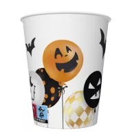 Halloween Scary Balloons 6 cupe de hârtie 250 ml