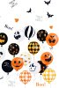 Halloween Scary Balloons fata de masa din hârtie 120x180 cm