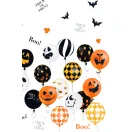 Halloween Scary Balloons fata de masa din hârtie 120x180 cm