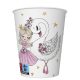 Balet With Swan Pahar de hârtie balerină 8 bucăți 250 ml