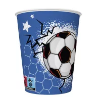 Fotbal Cool pahar de hârtie 8 buc 250 ml