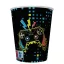 Gamer Play Pad pahar de hârtie, set de 8, 250 ml