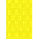 Colorat White Dots Față de masă din hârtie galbenă 120x180 cm