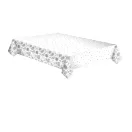 Crăciun Botanical Silver față de masă de hârtie 120x180 cm