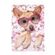 Câine Marshmallow Dosar cu elastic A/4