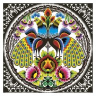 Animale Folk Peacocks șervețel 20 bucăți 33x33 cm