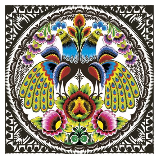 Animale Folk Peacocks șervețel 20 bucăți 33x33 cm