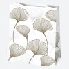 Colorat White Pungă cadou din hârtie cu model 19x23x10,5 cm