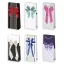 Colorat Bow sac cadou din hârtie 10x22x6 cm