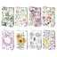 Colorat Mirth Sac cadou din hârtie cu flori, 16x24x7 cm