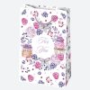 Colorat Mirth Sac cadou din hârtie cu flori, 16x24x7 cm