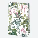 Colorat Mirth Sac cadou din hârtie cu flori, 16x24x7 cm
