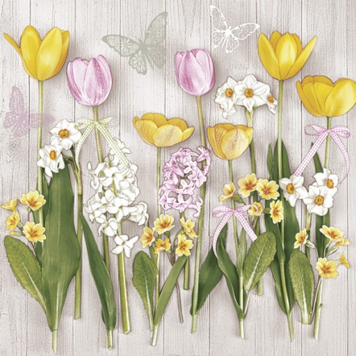Floare Spring Flowers Șervețel Lalea 20 buc 33x33 cm