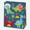 Party Boyish sac de cadou din hârtie 19x23x10,5 cm